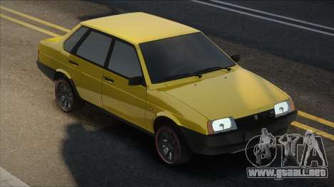 Vaz 21099 Yellow para GTA San Andreas