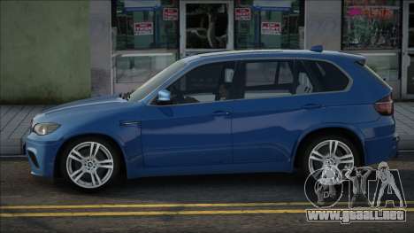 BMW X5m E70 Blue para GTA San Andreas