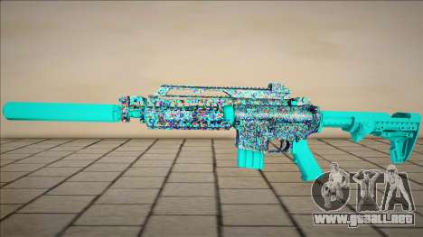 Luminescent AK-47 para GTA San Andreas