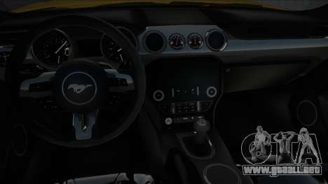 Ford Mustang (Yellow) para GTA San Andreas