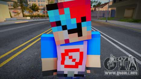 Boyfriend (Monday Dusk Monolith) Minecraft para GTA San Andreas