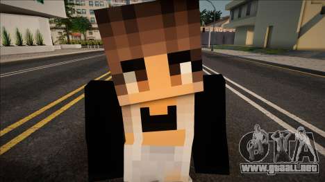 Minecraft Ped Wfypro para GTA San Andreas