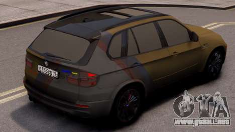 BMW X5m Gold Edition para GTA 4