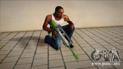 Green AK47 para GTA San Andreas