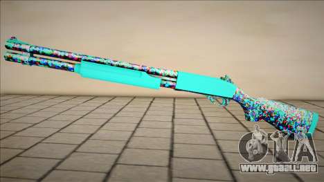 Luminescent Chromegun para GTA San Andreas