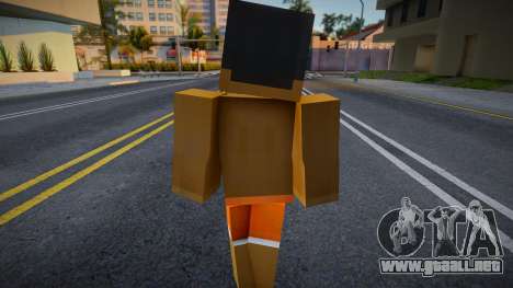 Minecraft Ped Bmybe para GTA San Andreas