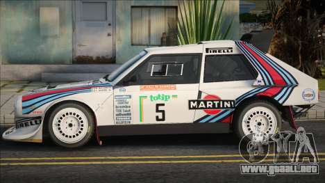 Lancia Delta Rally para GTA San Andreas