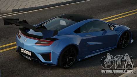 Honda NSX Blue para GTA San Andreas