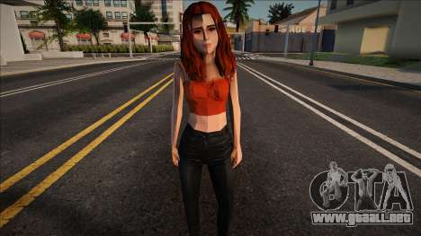 Julia pelirroja para GTA San Andreas