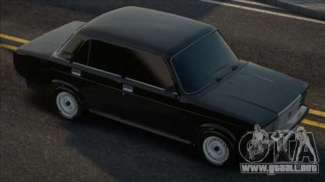 Vaz 2107 Black Ver para GTA San Andreas