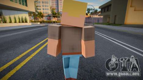 Minecraft Ped Dnmolc2 para GTA San Andreas