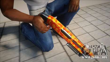 ART Chromegun para GTA San Andreas