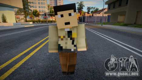 Minecraft Ped Lvpd1 para GTA San Andreas