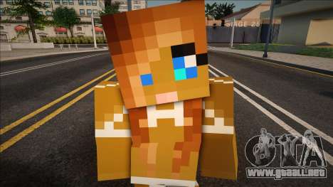 Minecraft Ped Sbfystr para GTA San Andreas