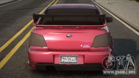 Subaru Impreza Red para GTA San Andreas