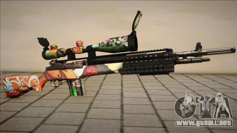 New Sniper Rifle [v28] para GTA San Andreas