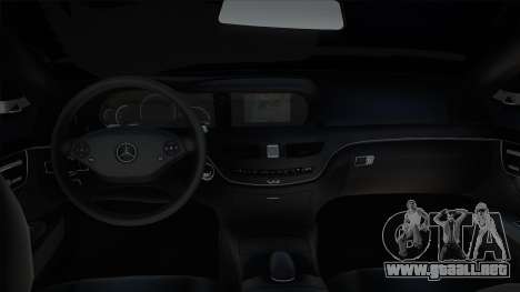 Mercedes-Benz S65 Blek para GTA San Andreas