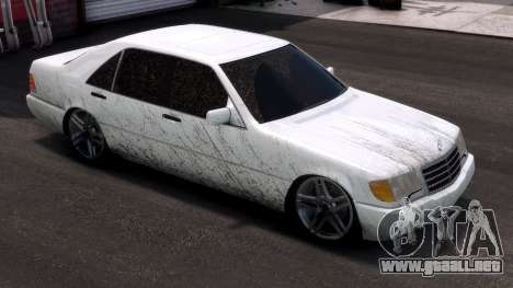 Mercedes-Benz 600 Sel Grey para GTA 4