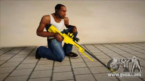 Sniper Gold Version para GTA San Andreas