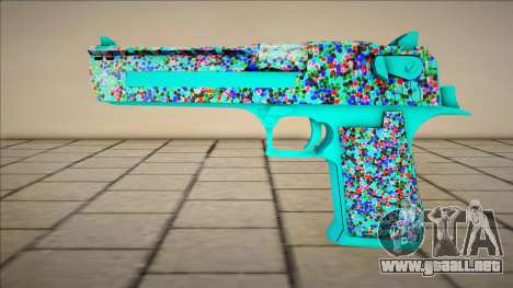 Luminescent Desert Eagle para GTA San Andreas