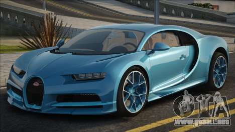 Bugatti Chiron [Blue] para GTA San Andreas