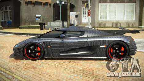 Koenigsegg Agera One FSR S8 para GTA 4