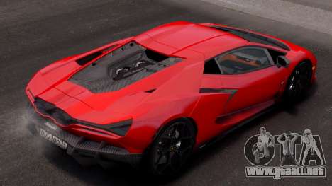 Lamborghini Revuelto Red para GTA 4