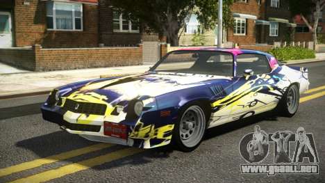 Chevrolet Camaro Z28 F-Sport S12 para GTA 4