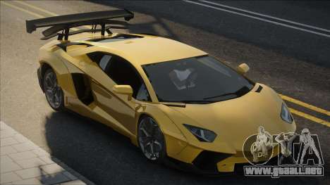 Lamborghini Aventador Devo para GTA San Andreas