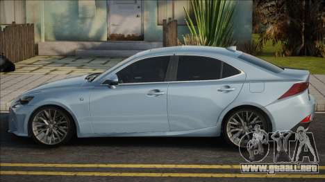 Lexus IS 350 Blue para GTA San Andreas