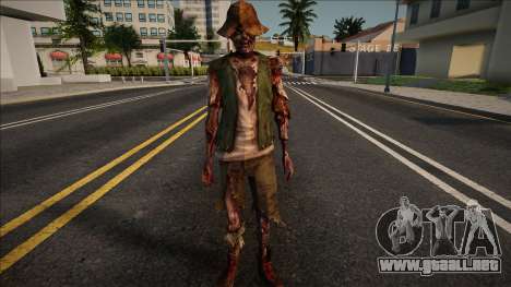 Un anciano tras el apocalipsis zombi para GTA San Andreas