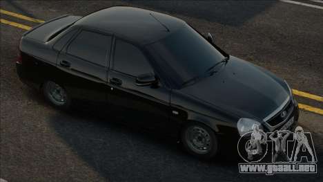 Vaz 2170 Black Ver para GTA San Andreas