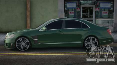 Mercedes-Benz W221 Green para GTA San Andreas