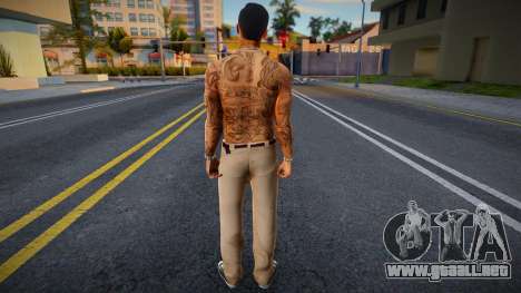 Tattoo man [Face and body] para GTA San Andreas