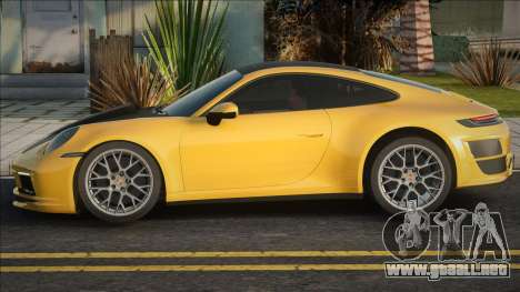 Porsche Carrera S 911 Yellow para GTA San Andreas