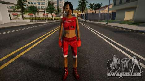 Female Boxer 1 para GTA San Andreas