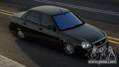 Black Vaz Lada Priora 2170 para GTA San Andreas