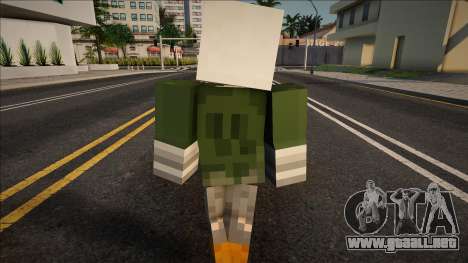 Minecraft Ped Swmotr1 para GTA San Andreas
