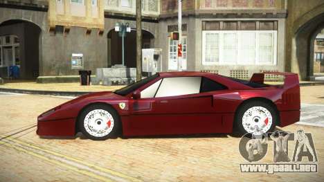 1987 Ferrari F40 V1.2 para GTA 4