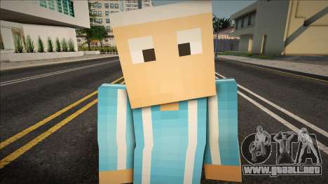 Minecraft Ped Wmopj para GTA San Andreas