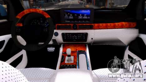 Lexus LX570 Bl para GTA 4