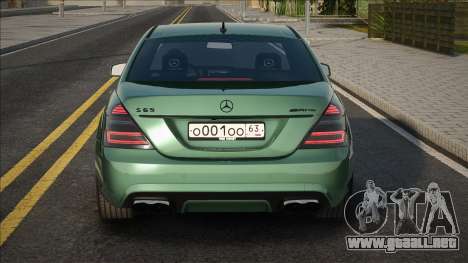 Mercedes-Benz S65 [Green] para GTA San Andreas