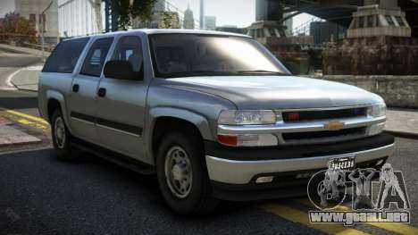 Chevrolet Suburban FBI 03th para GTA 4