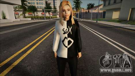 Sweet, pretty girl v5 para GTA San Andreas