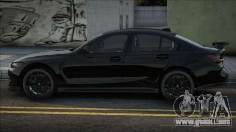 BMW M3 G80 Blek para GTA San Andreas