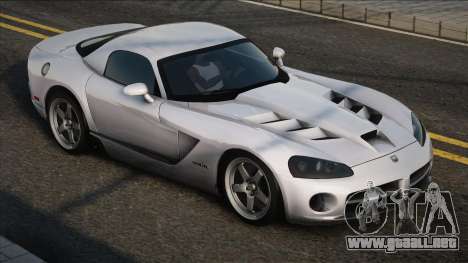 Dodge Viper ACR White para GTA San Andreas