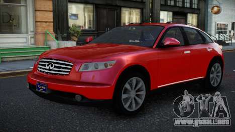 Infiniti FX45 VC para GTA 4