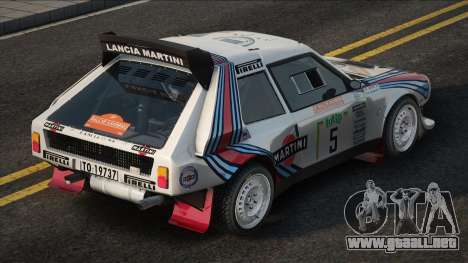 Lancia Delta Rally para GTA San Andreas