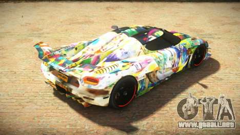 Koenigsegg Agera One FSR S7 para GTA 4