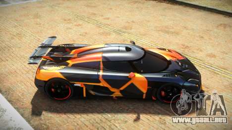 Koenigsegg Agera One FSR S9 para GTA 4